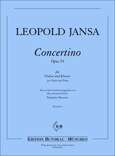 Cover - Leopold Jansa, Concertino op. 54